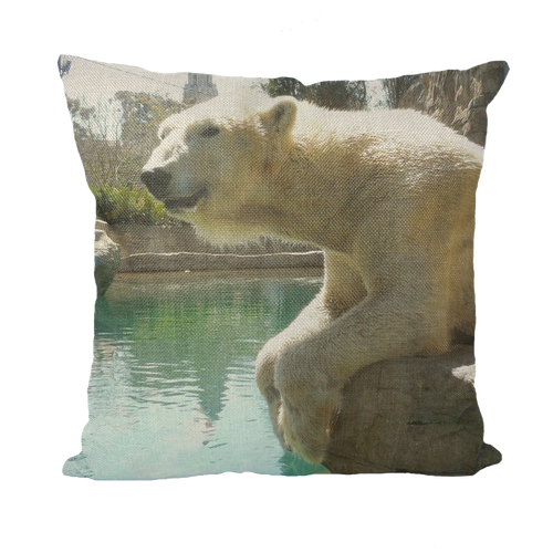Throw Pillow/Cushion Covers - Arctic Polar Bear Collection