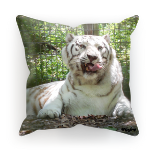 Sublimation Cushion/Throw Pillow Cover - Wally the White Tiger Collection