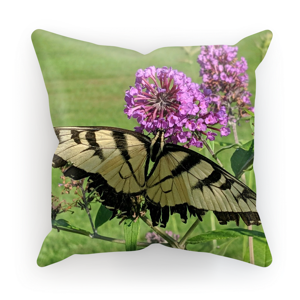 Sublimation Throw Pillow/Cushion Cover - Swallowtail Butterfly - The Nature Collection