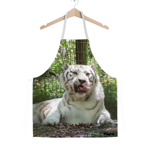 Classic Sublimation Adult Apron - Wally the White Tiger Collection