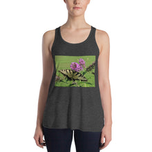 Load image into Gallery viewer, Women&#39;s Flowy Racerback Tank - Swallowtail Butterfly - The Nature Collection