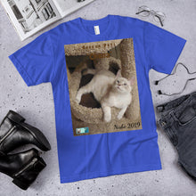 Load image into Gallery viewer, Unisex Fine Jersey Short Sleeve T-Shirt - Rescue Pets Collection - "Chena"