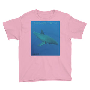 Youth/Kids' Short Sleeve T-Shirt - Candy the Great White Shark Collection