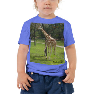 Toddler Short Sleeve Tee - Jeffrey the Giraffe Collection