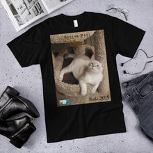 Load image into Gallery viewer, Unisex Fine Jersey Short Sleeve T-Shirt - Rescue Pets Collection - "Chena"