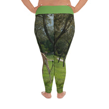 Load image into Gallery viewer, Women&#39;s All-Over Print Plus Size Fitness/Fashion Leggings - Jeffrey the Giraffe Collection