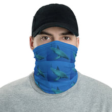 Load image into Gallery viewer, Neck Gaiter Face Mask Headband Bandana - Great White Shark