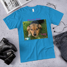 Load image into Gallery viewer, Unisex Fine Jersey Short Sleeve T-Shirt - Rescue Pets Collection - "Lucy" II