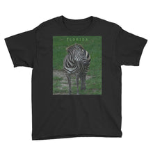 Load image into Gallery viewer, Youth/Kids' Short Sleeve T-Shirt - Zoey the Zebra Collection