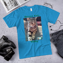 Load image into Gallery viewer, Unisex Fine Jersey Short Sleeve T-Shirt - Rescue Pets Collection - "Webby" III