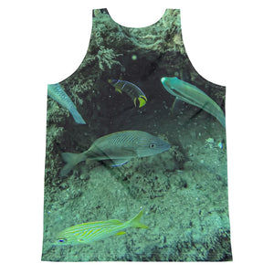 Unisex Tank Top (2-sided) - Reef Fish Collection - Angel