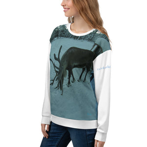 Unisex Premium Sweatshirt - 2-Sided All-over Print - Rudolph the Reindeer Collection