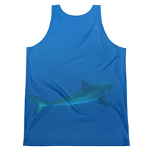 Load image into Gallery viewer, Unisex Tank Top (2-sided) - Candy the Great White Shark Shirt Collection
