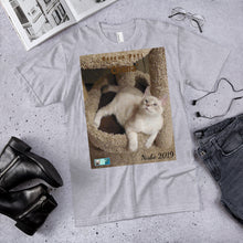 Load image into Gallery viewer, Unisex Fine Jersey Short Sleeve T-Shirt - Rescue Pets Collection - "Chena"