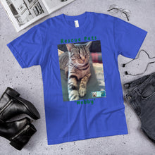 Load image into Gallery viewer, Unisex Fine Jersey Short Sleeve T-Shirt - Rescue Pets Collection - "Webby" III