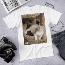 Load image into Gallery viewer, Unisex Fine Jersey Short Sleeve T-Shirt - Rescue Pets Collection - "Chena"