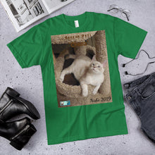 Load image into Gallery viewer, Unisex Fine Jersey Short Sleeve T-Shirt - Rescue Pets Collection - "Chena"