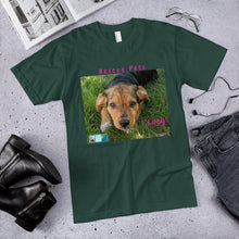 Load image into Gallery viewer, Unisex Fine Jersey Short Sleeve T-Shirt - Rescue Pets Collection - "Lucy" II