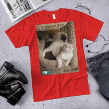 Load image into Gallery viewer, Unisex Fine Jersey Short Sleeve T-Shirt - Rescue Pets Collection - "Chena"