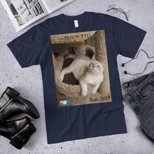 Load image into Gallery viewer, Unisex Fine Jersey Short Sleeve T-Shirt - Rescue Pets Collection - "Chena"