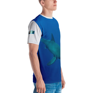 Premium T-shirt (2-sided) - Short Sleeve Unisex - Candy the Great White Shark Shirt Collection