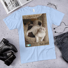 Load image into Gallery viewer, Unisex Fine Jersey Short Sleeve T-Shirt - Rescue Pets Collection - "Chena"