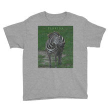 Load image into Gallery viewer, Youth/Kids' Short Sleeve T-Shirt - Zoey the Zebra Collection