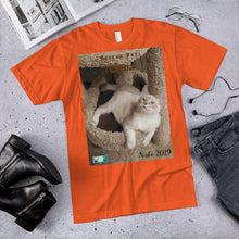 Load image into Gallery viewer, Unisex Fine Jersey Short Sleeve T-Shirt - Rescue Pets Collection - "Chena"