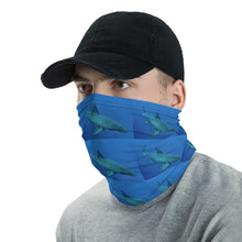 Load image into Gallery viewer, Neck Gaiter Face Mask Headband Bandana - Great White Shark