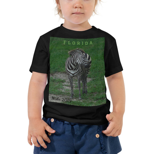 Toddler Short Sleeve Tee - Zoey the Zebra Collection