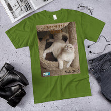 Load image into Gallery viewer, Unisex Fine Jersey Short Sleeve T-Shirt - Rescue Pets Collection - "Chena"