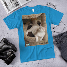 Load image into Gallery viewer, Unisex Fine Jersey Short Sleeve T-Shirt - Rescue Pets Collection - "Chena"