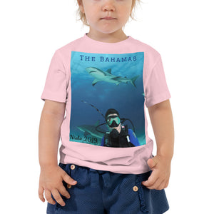 Toddler Short Sleeve Tee - Swimming With Sharks Collection