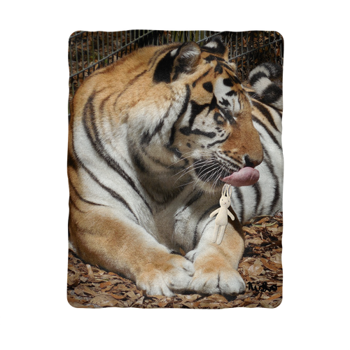 Sublimation Baby Blanket - Toby the Tiger Collection