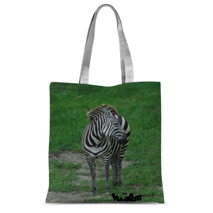 Classic Sublimation Tote Bag - Zoey the Zebra Collection