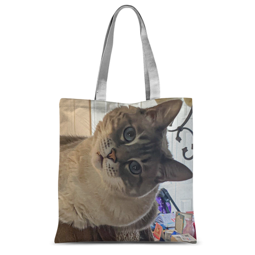 Classic Tote Bag Sublimation - Siamese Cat - Rescue Pets - Chena