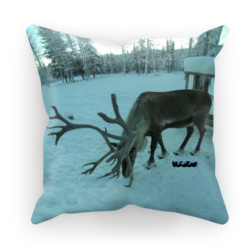 Sublimation Cushion/Throw Pillow Cover - Rudolph the Reindeer Collection