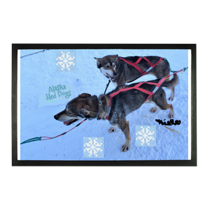 Sublimation Doormat - Alaska Sled Dogs Collection