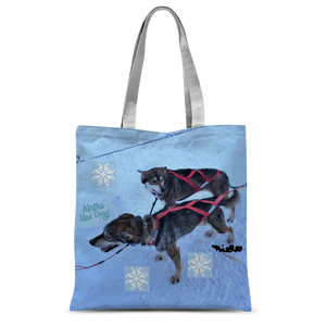 Classic Sublimation Tote Bag - Alaska Sled Dogs Collecti