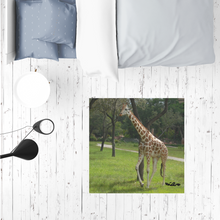 Load image into Gallery viewer, Sublimation Mat / Carpet / Rug / Play Mat / Pet Feeding Mat - Jeffrey the Giraffe Collection