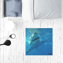 Load image into Gallery viewer, Sublimation Mat / Carpet / Rug / Play Mat / Pet Feeding Mat - Surrounded by Sharks Collection