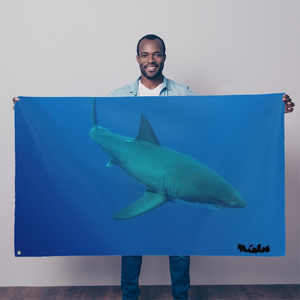 Sublimation Flag/Banner - Candy the Great White Shark Collection