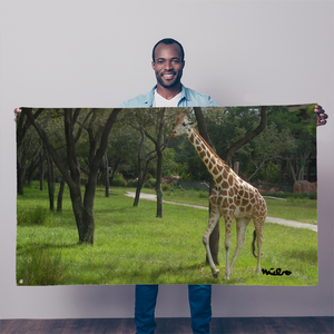 Sublimation Flag/Banner - Jeffrey the Giraffe Collection