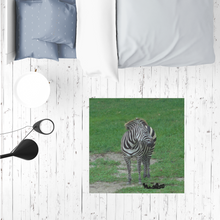 Load image into Gallery viewer, Sublimation Mat / Carpet / Rug / Play Mat / Pet Feeding Mat - Zoey the Zebra Collection