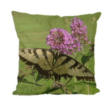 Load image into Gallery viewer, Throw Pillow/Cushion Covers - Swallowtail Butterfly - The Nature Collection
