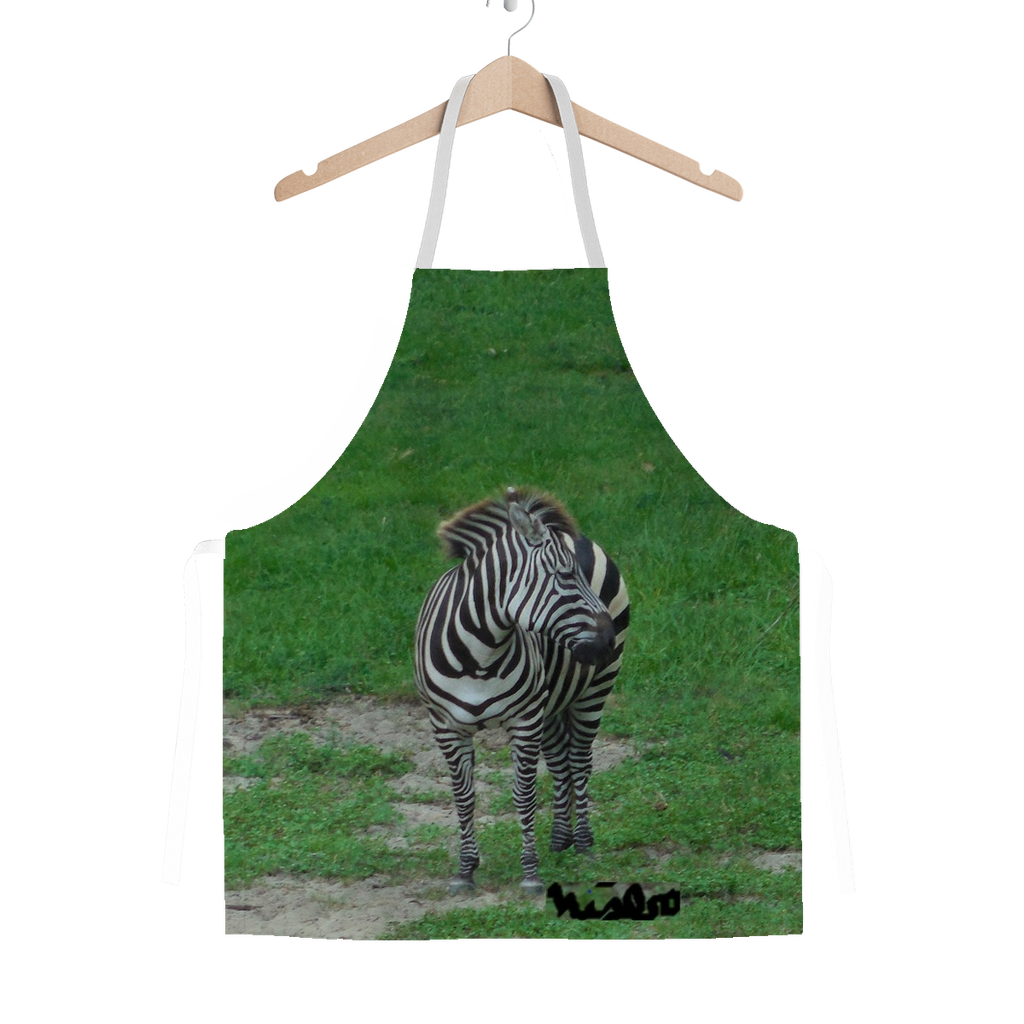Classic Sublimation Adult Apron - Zoey the Zebra Collection