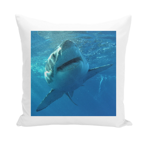 Throw Pillow/Cushion Cover - Surrounded by Sharks Collection