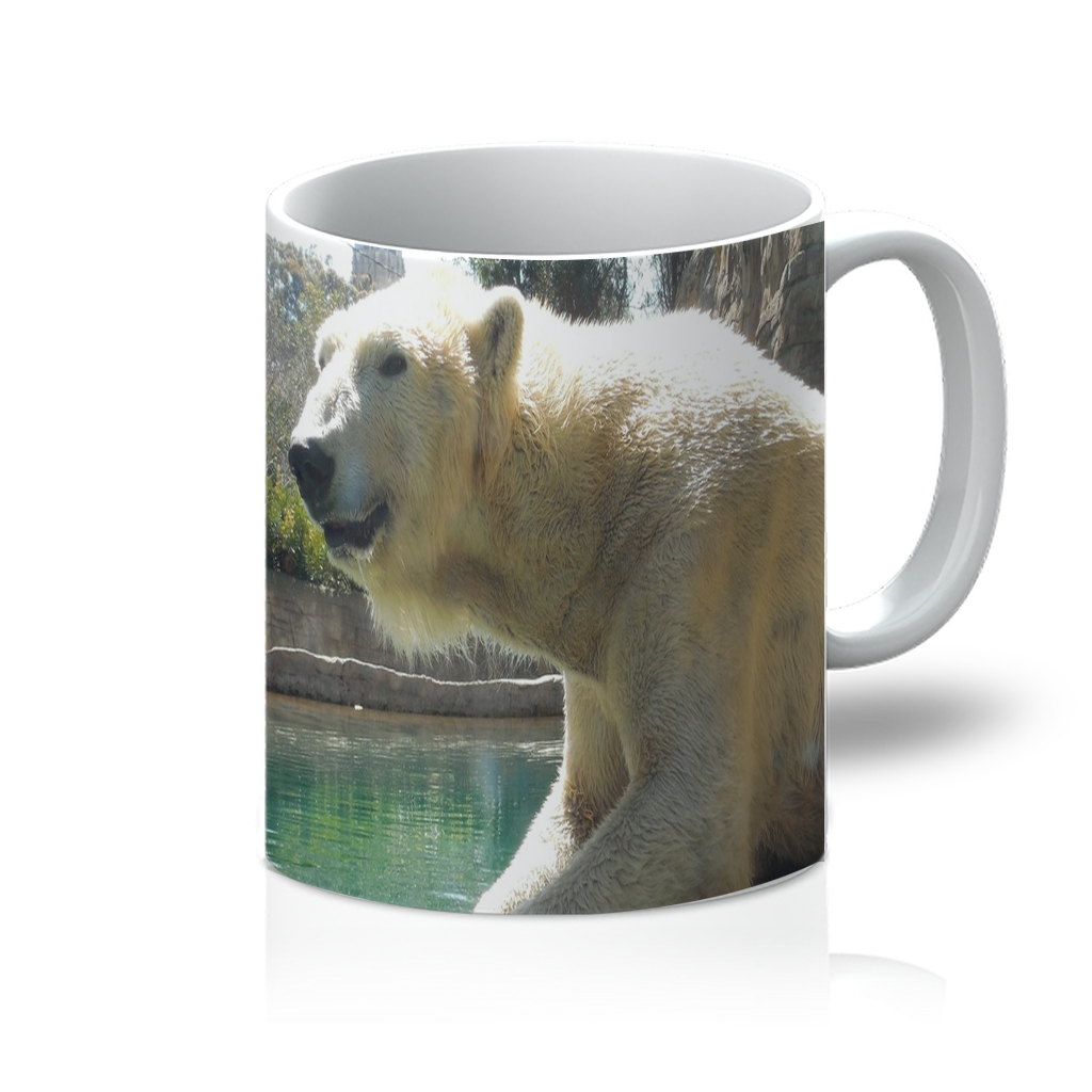 Seaworld Artic Adventures Souvenir Coffee Cup Mug Polar Bears