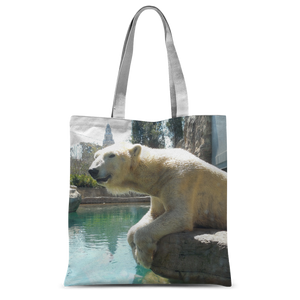 Classic Sublimation Tote Bag - Arctic Polar Bear Collection