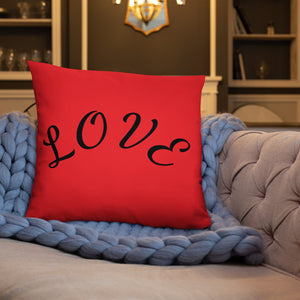 'Valentine Love' Custom Photo Portrait Throw Pillows (3 sizes available)